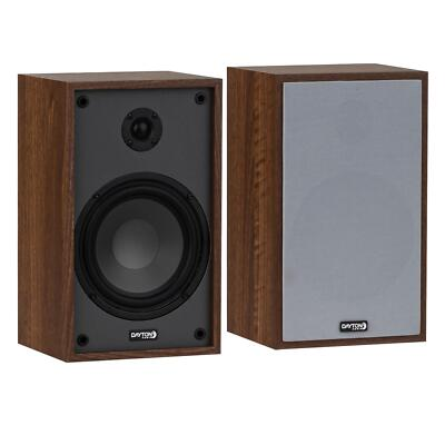 #ad Dayton Audio Classic B65 Bookshelf Speaker Pair Wood $86.93