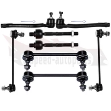 8X Suspension Stabilizer Sway Bar Tie Rod End Kit Fits 2007-2012 Hyundai Elantra