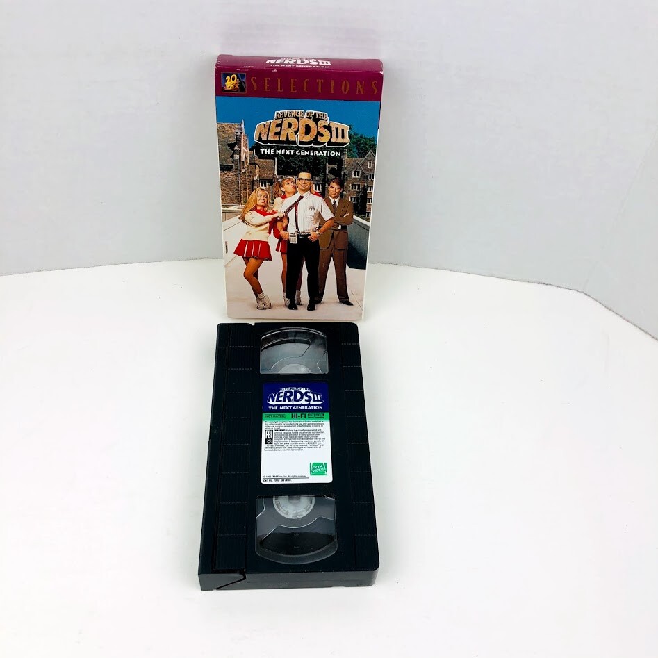 Revenge Of The Nerds III The Next Generation VHS Tape Robert