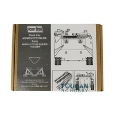 1:35 Hobby Boss Tracks For 81008 Early Armored M2/MLRS/M3/LVTP7 Car Tank Model
