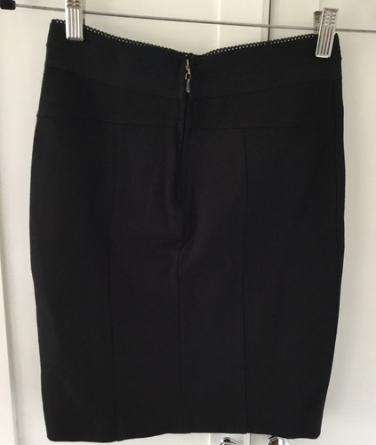 Guess Black Bodycon Skirt Size S/UK 6 - Picture 2 of 4