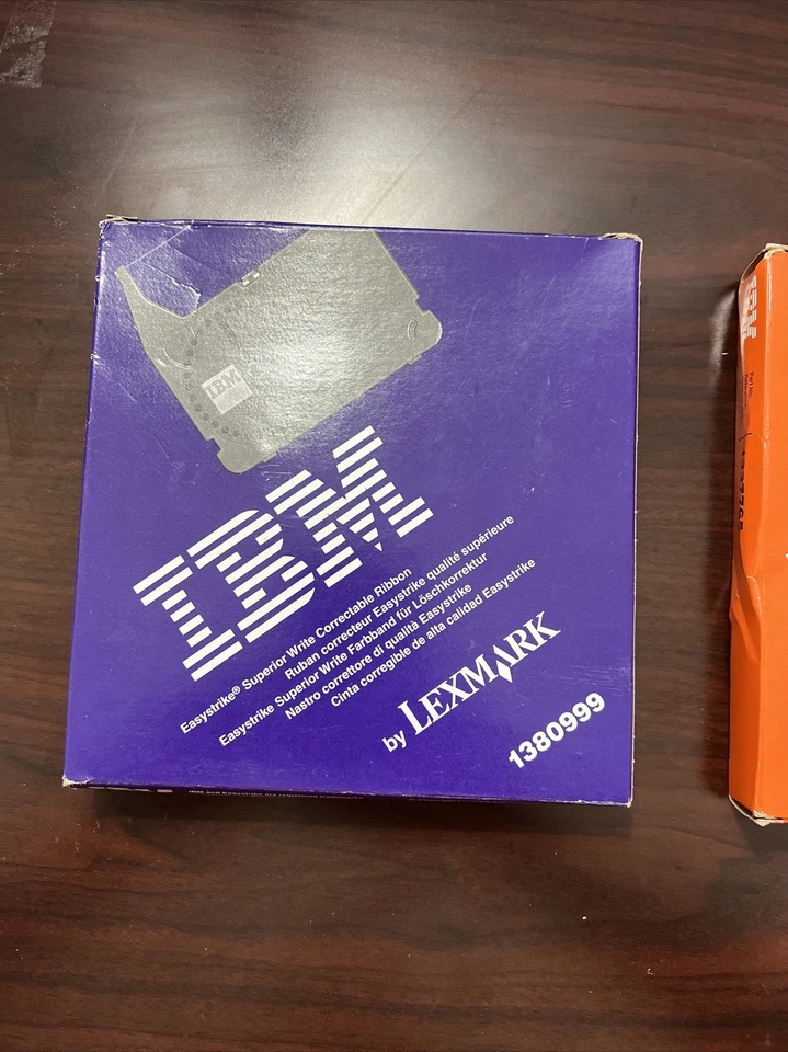 IBM LEXMARK 1380999 & 1337765 Easystrike Superior Write Correctable Ribbon Lot 2 - Image 2 of 4
