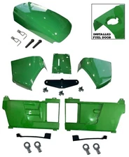 Hood/Fuel Door Kit/PanelsLH&RH/Catch/Cowl & Cover fits John Deere 4500 4600 4700