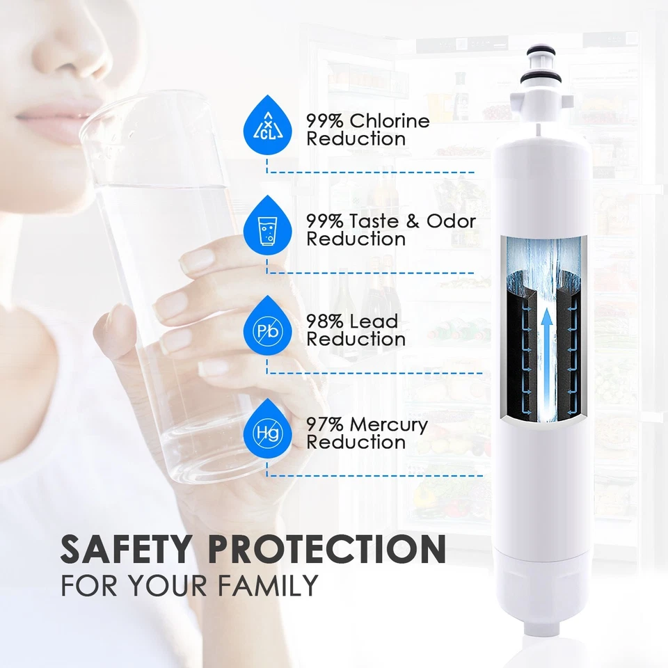 5 X Fisher & Paykel Water Filter Cartridge #847200 by Finest filters FINE200 - image 2 of 4