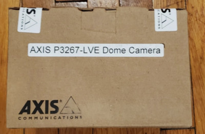AXIS P3267-LVE 5MP Indoor Outdoor day night IP Network Dome Camera 02330-001