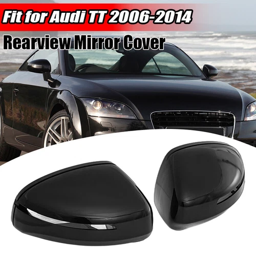 For Audi TT MK2 2007-2014 R8 Side Mirror Cap Replacement Rearview Mirror Cover
