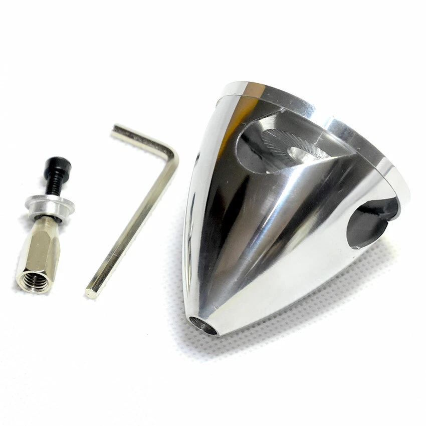 4 Bladed Aluminum Spinner 1.5in /38mm for 5mm Shaft Nitro Engine RC Model Plane - Image 4 of 4