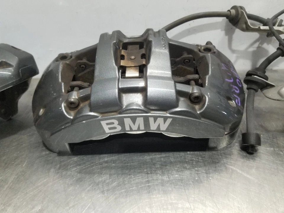 08 2008 BMW 135I 3.0L RWD PERFORMANCE FRONT REAR BRAKE CALIPER SET GREY METALLIC Foto 4 de 4