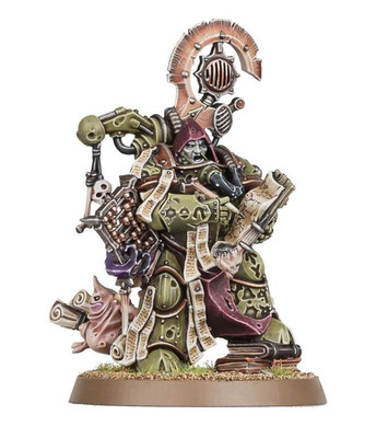 Scribbus Wretch, the Tallyman (NEW - NO BOX) 40k Chaos Death Guard Scribe Priest