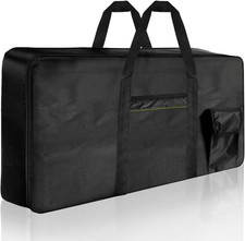49-Key Keyboard Bag Electric Piano Keyboard Gig Bag 38.5"X16.5"X5.2" for Carryin