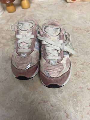 New Balance 990v6 Toddler Pink Haze PC990PK6 US 7