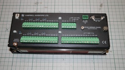 CAMPBELL SCIENTIFIC INC CR10X w wiring housing / panel 1meg memory Measurement a