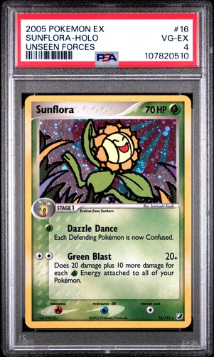 Sunflora graded PSA 4 for sale on eBay