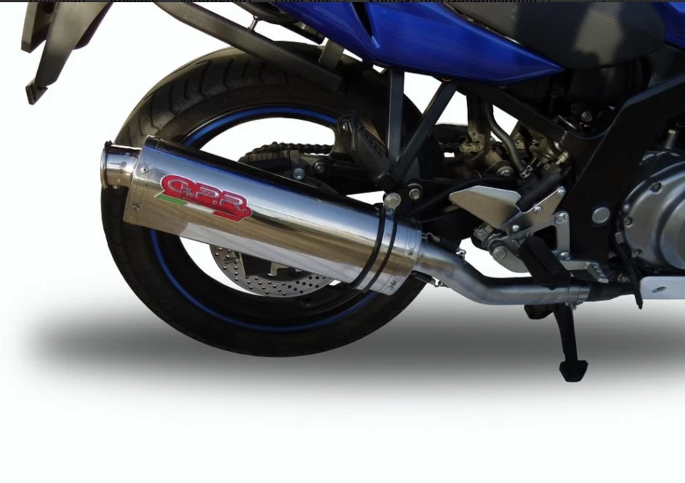 GPR Italia Auspuff S.173.TRI Endschalldämpfer Suzuki GS 500 E F1989-2007 Trioval - Bild 3 von 4