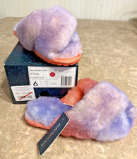 EMU AUSTRALIA Mayberry TRL1 Coral Purple Women  s Sheepskin Slipper Size 6 NEW