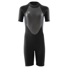 Body Glove 21167W-9/10-BLK Pro3 Spring Wetsuit 2/1mm for Women, Back Zip, Size