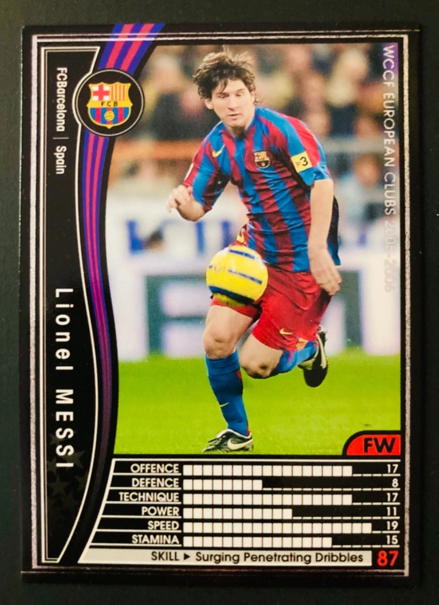 2005-06 Panini WCCF European Clubs Soccer Trading Cards for sale