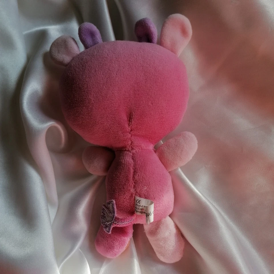 Doudou vache rose, Auchan - Photo 4/4