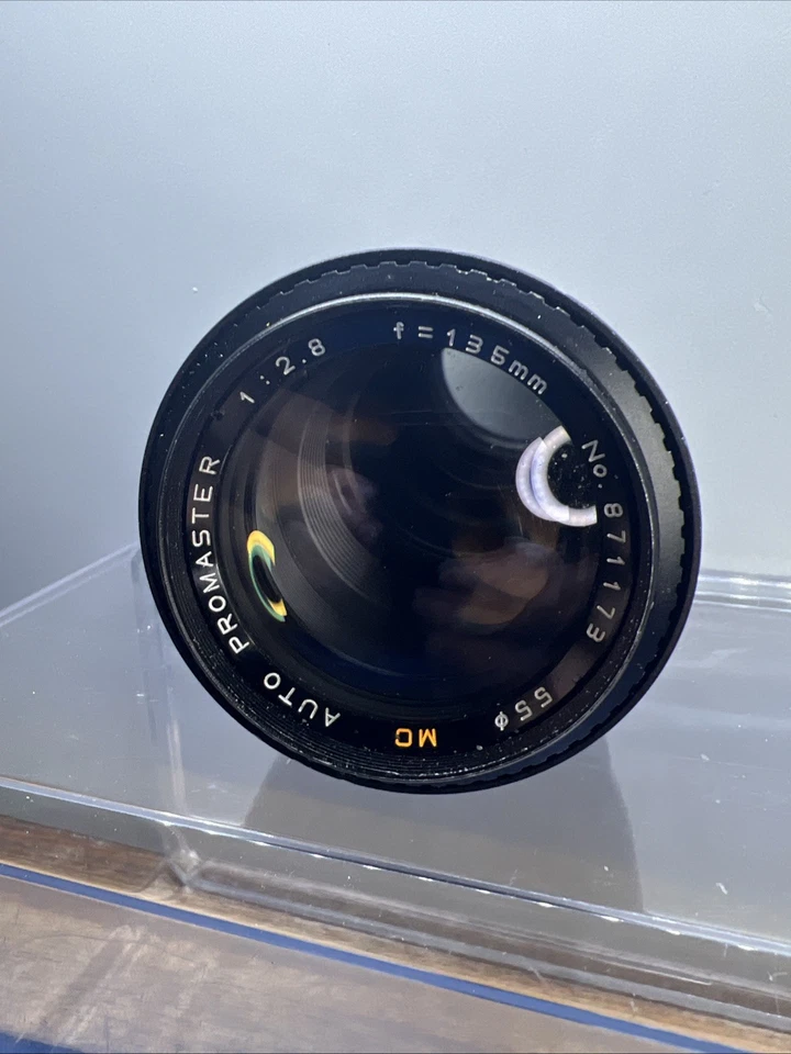 Lente Promaster MC Auto 135 mm Lente F2.8 con Master MC 2x Foto 3 de 4