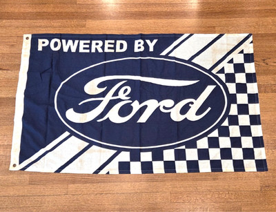 Vintage Ford Automobile American Truck Service Sales Sign Cotton Large Flag