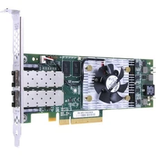 Qlogic QLE8362-SR-CK 2x Port FCOE - PCIe x8 - 10 GbE Converged Network Adapter