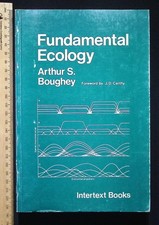 Fundamental Ecology by Arthur S. Boughey, 1973 Intertext Books PB