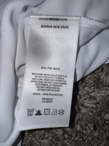 NWT Columbia PFG Shirt Men's 2XL White Omni Freeze Long Sleeve Cooling See Pics* - Picture 17 of 19