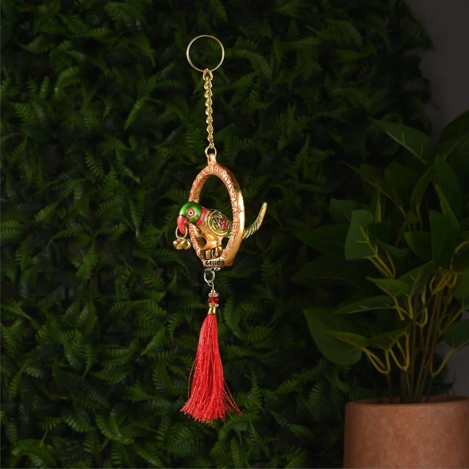 Висячий попугай для главной двери автомобиля приборной панели подвесной декор вися птица вися - Изображение 4 из 4