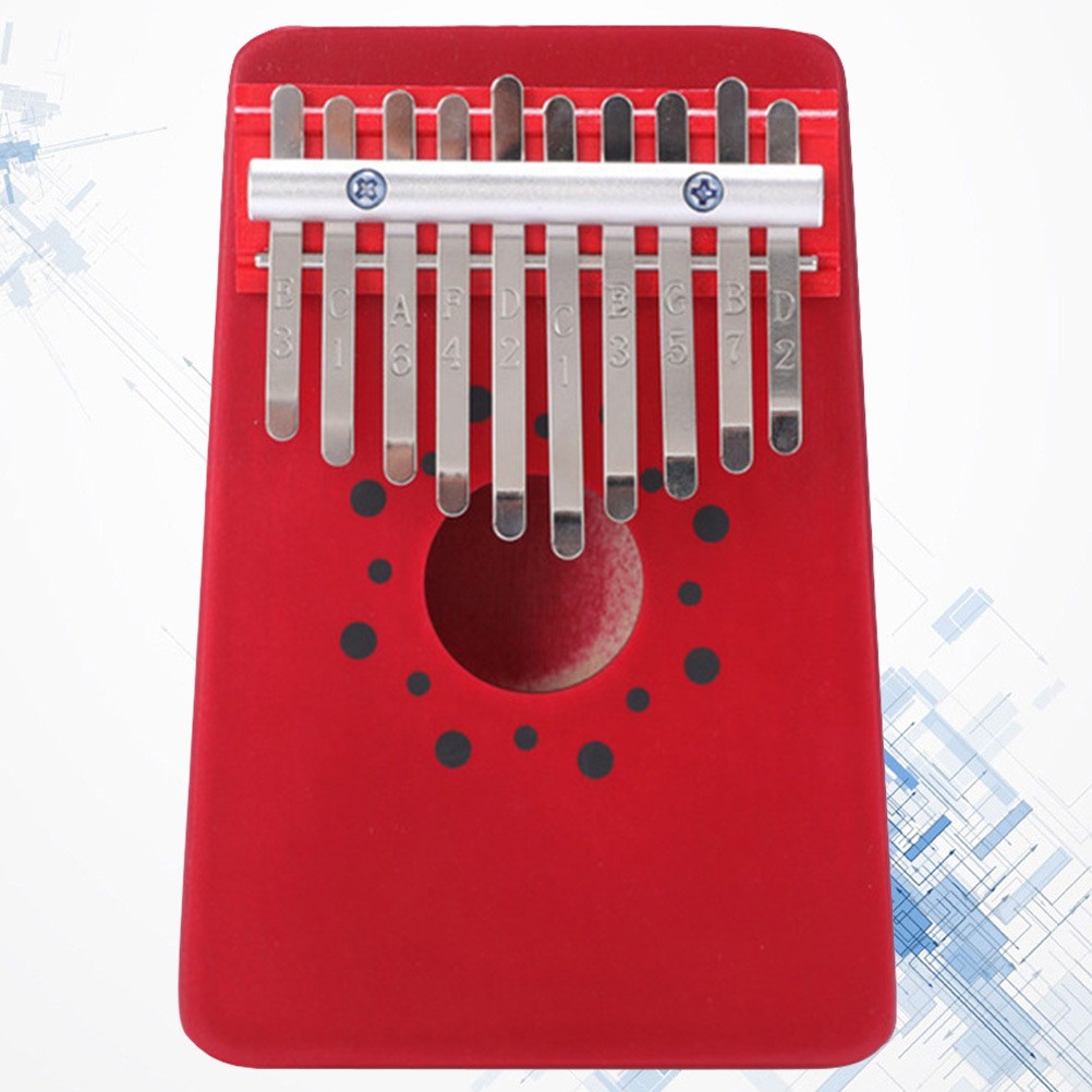 10 Keys Daumenklavier Kalimba-Daumenklavier Für Anfänger Finger Piano