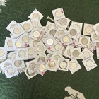 Lot of 3 Three 40% Percent Silver Kennedy Half Dollars 1967, 1968, 1969 Coins