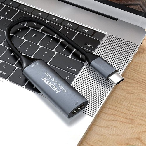 USB Type-C Video Capture Card for Macbook PS4 PC Game DVD Camera Recording