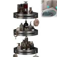 Adhesive Bathroom Shampoo Holder Shower Caddy Shelves Storage Organizer No Drill