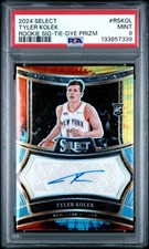 2024-25 Select Tyler Kolek Tie-Dye Auto # /25 RC PSA 9 Pop 2 🔥
