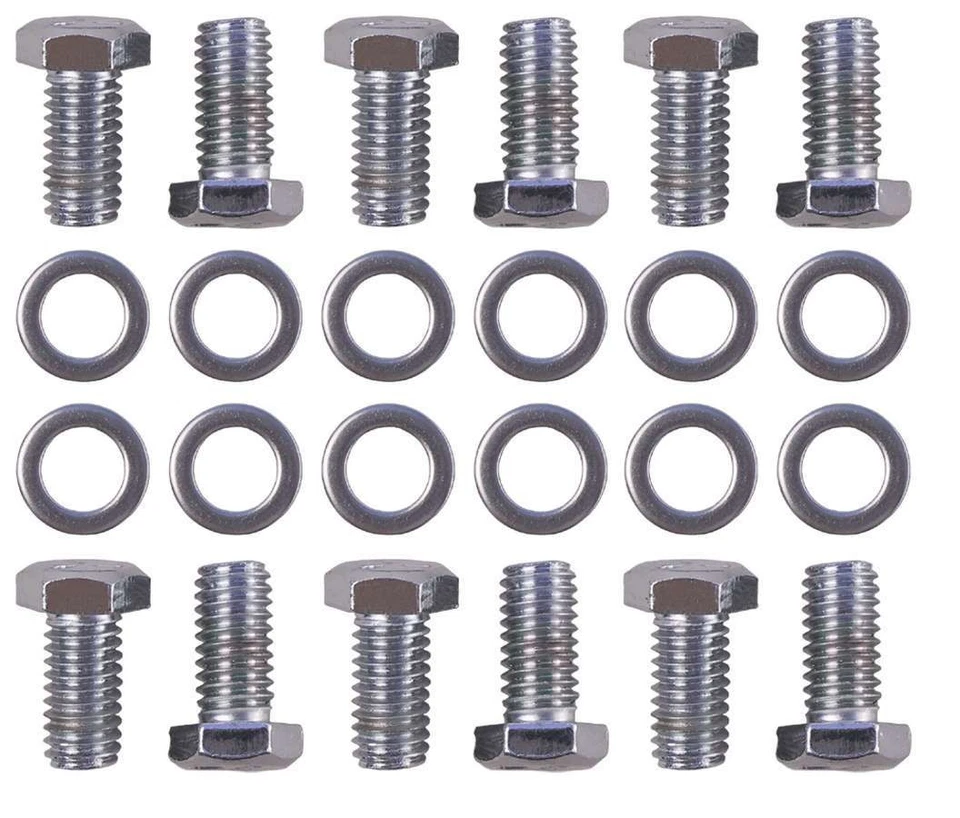 Trans-Dapt 9279, Set of 12 Dana 60 Chrome Bolts Chrome Steel Performance Parts - Image 2 of 4