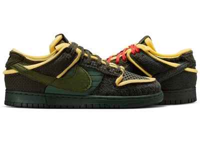 Size 9.5 - Nike Dunk Low Cactus Plant Flea Market Swamp Sponge Sequoia - IH5094-