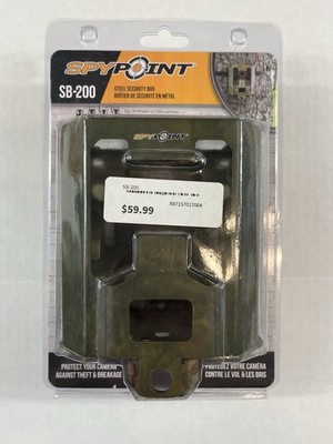 Spypoint SB-200 Steel Security Box for Trail Cameras Game Cam New Hunting Deer