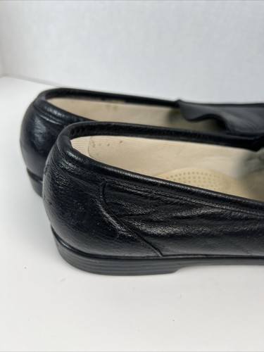 Sas Simplify Tripad Womens Black Leather Loafers Comfort Shoes 12N - Picture 8 of 10