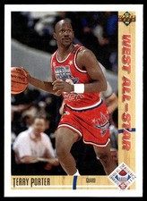 1991-92 Upper Deck Terry Porter Portland Trail Blazers #54