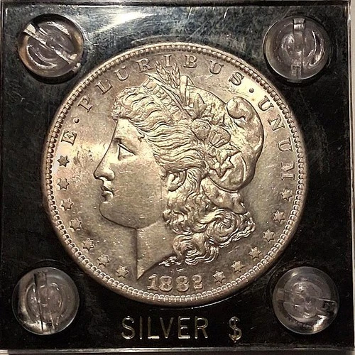🔥1882-S MORGAN SILVER DOLLAR AU++/UNC HIGH GRADE DOLLAR