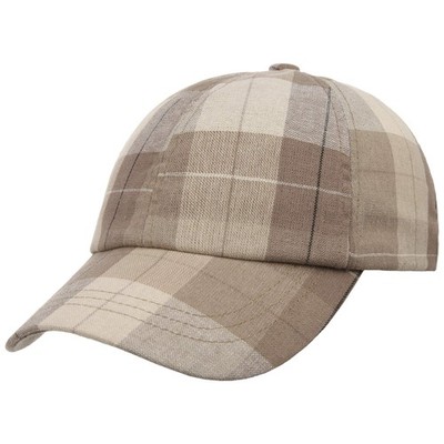 LIPODO Light Summer Check Cap Basecap Baseballcap Baumwollcap Sommercap
