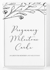Baby Milestone Cards 19 11 - Weekly Baby Milestone Signs W/Hello World Newborn