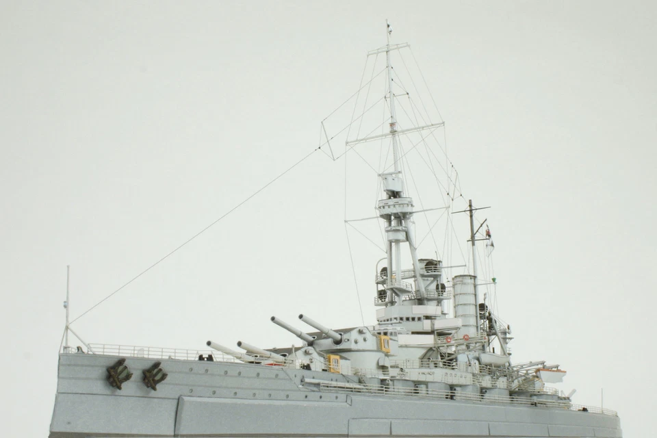 Kartonmodell Linienschiff SMS Baden 1:250 HMV Hamburger Modellbaubogen Verlag - Bild 2 von 4