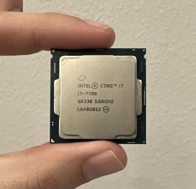 Intel Core i7-7700 3.6 GHz  SR338 7th Gen Quad Core Desktop CPU