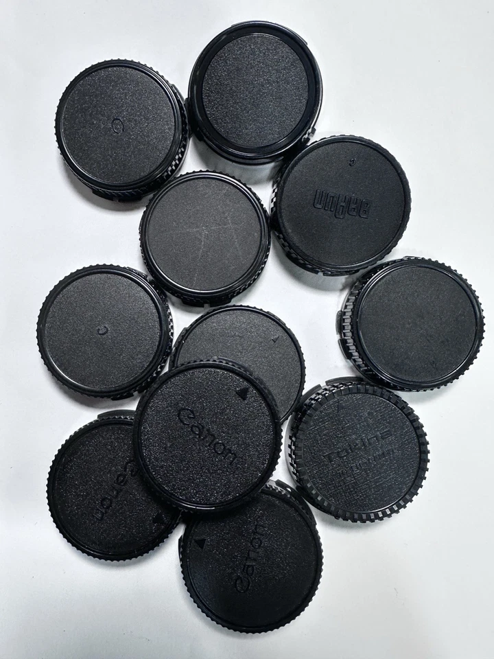 Canon y surtido Canon FD lente tapa trasera para lentes FD y bloqueo trasero Foto 2 de 4