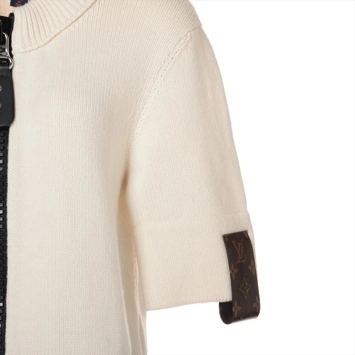 LOUIS VUITTON（LV） Louis Vuitton 23SS Giacca in maglia di cashmere M donna bianco RW231B