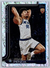 💎2025-26 Topps Basketball Holo Foil #232 Noah Penda RC - Orlando Magic💎