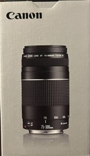 Canon EF 75mm-300mm F/4-5.6 III Lens, USA-NIB