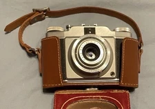 Vintage AGFA Super Silette 35 mm Rangefinder Ansco Camera  45 mm 1:3.5 Lens