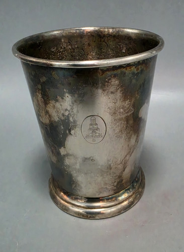Schweppes Numbered Jubilee Cup Heavily Tarnished