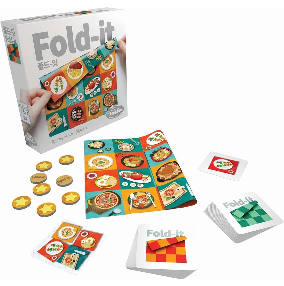 Fold-It by Thinkfun - BRAND NEW - SEALED BOX - Brainteaser Challenge Fabric Game - Image 3 of 3